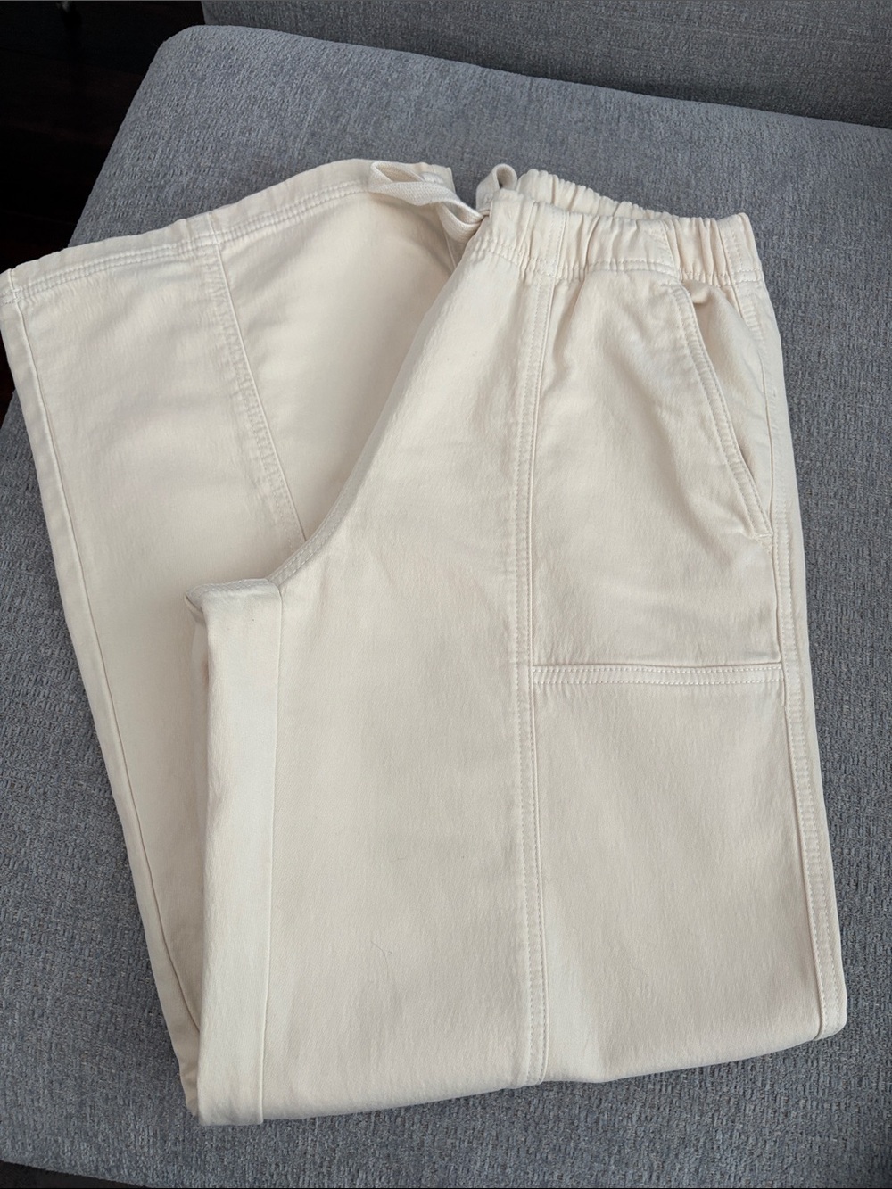 Aerie Me Day Tie Waist Pant SZ S